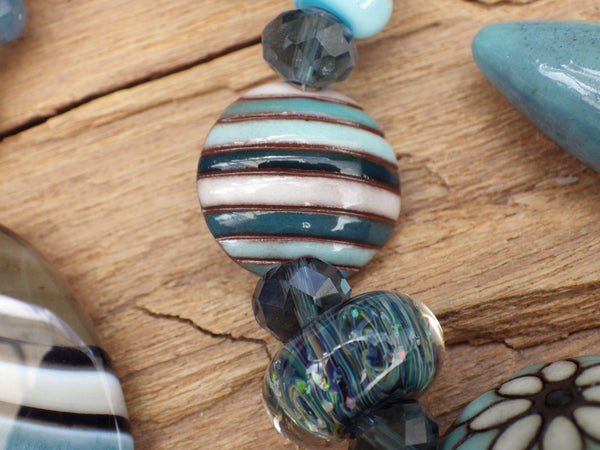 Goddess Morgan Le Fay Sterling Silver Prayer Beads OOAK