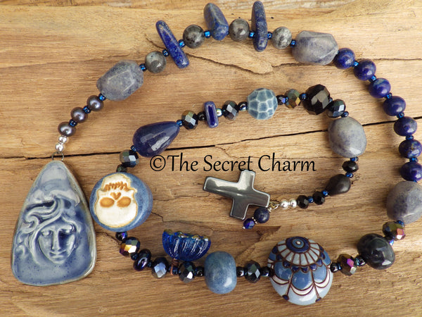 Goddess Hecate Sterling Witches' Ladder OOAK