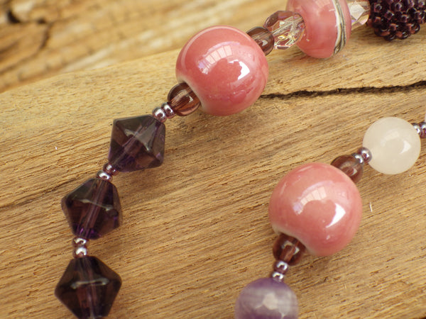 Morgan Le Fay Sterling Silver Pagan Rosary OOAK