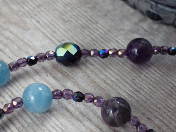 Goddess Morrigan Car Rear View Mirror Charm Amulet OOAK