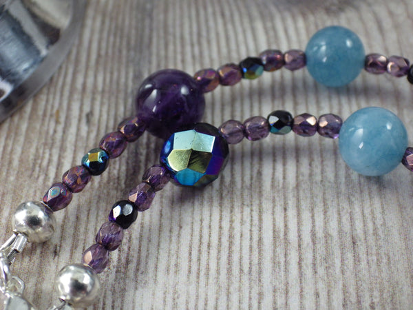 Goddess Morrigan Car Rear View Mirror Charm Amulet OOAK