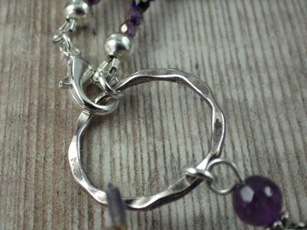 Goddess Morrigan Car Rear View Mirror Charm Amulet OOAK