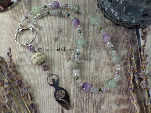 Goddess Airmed Car Rear View Mirror Charm Amulet