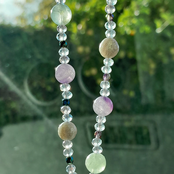 Goddess Airmed Car Rear View Mirror Charm Amulet