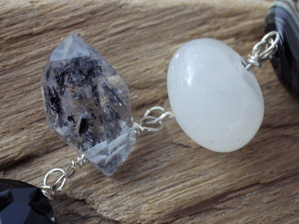 Mountain Hare Sterling Silver Pagan Prayer Beads OOAK