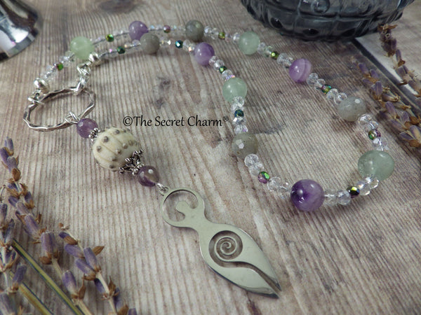 Goddess Airmed Car Rear View Mirror Charm Amulet