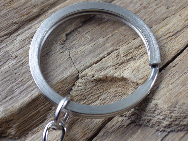 Moon Phase Moth Keychain Keyring, Bag Charm OOAK