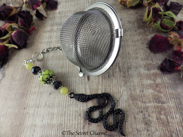 Gothic Snake Goddess Lilith Loose Tea Infuser
