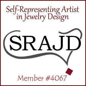 Self representing artist in jewelry design logo with members number 4067