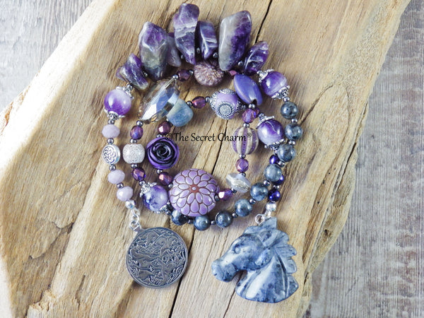 Goddess Epona Pagan Prayer Beads