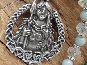 Norse Goddess Freya Wiccan Prayer Beads