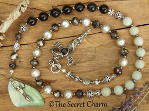 Dark Goddess Lilith Pagan Prayer Beads