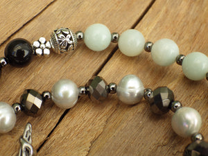 Dark Goddess Lilith Pagan Prayer Beads