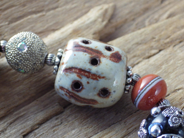 Goddess Rhiannon Epona Prayer Mala, Pocket Pagan Prayer Beads, Affirmation Meditation Beads, Worry Beads, Wiccan Rosary, Spiritual Gift