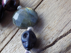 Crow Goddess Morrigan Pocket Prayer Beads