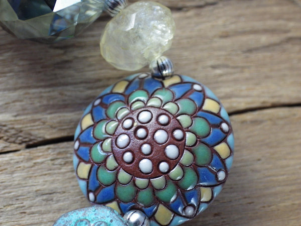 Daughter Of The Forest Emerald Prayer Beads