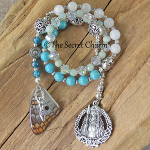Norse Goddess Freya Wiccan Prayer Beads