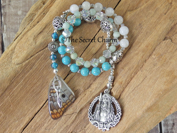 Norse Goddess Freya Wiccan Prayer Beads