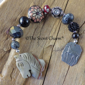 Goddess Rhiannon Pagan Prayer Beads