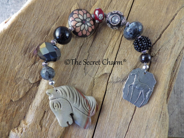 Goddess Rhiannon Pagan Prayer Beads