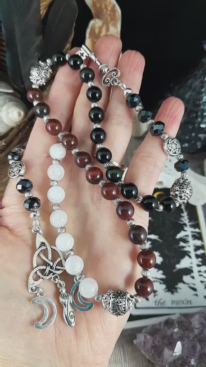 Hekate Pagan Prayer Beads