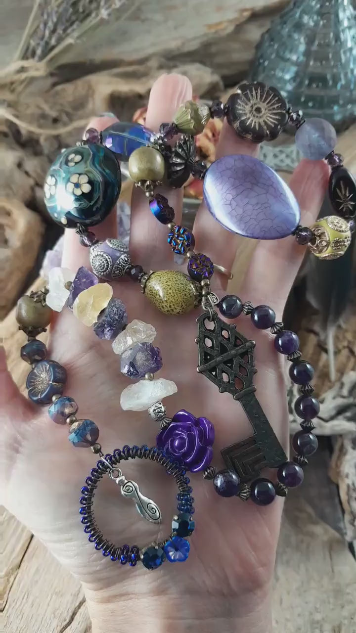 Goddess Hekate Meditation Beads