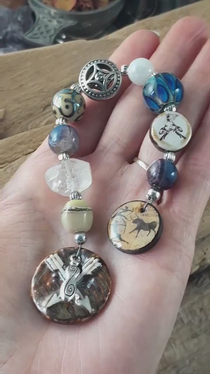 Diana Artemis Pagan Prayer Beads