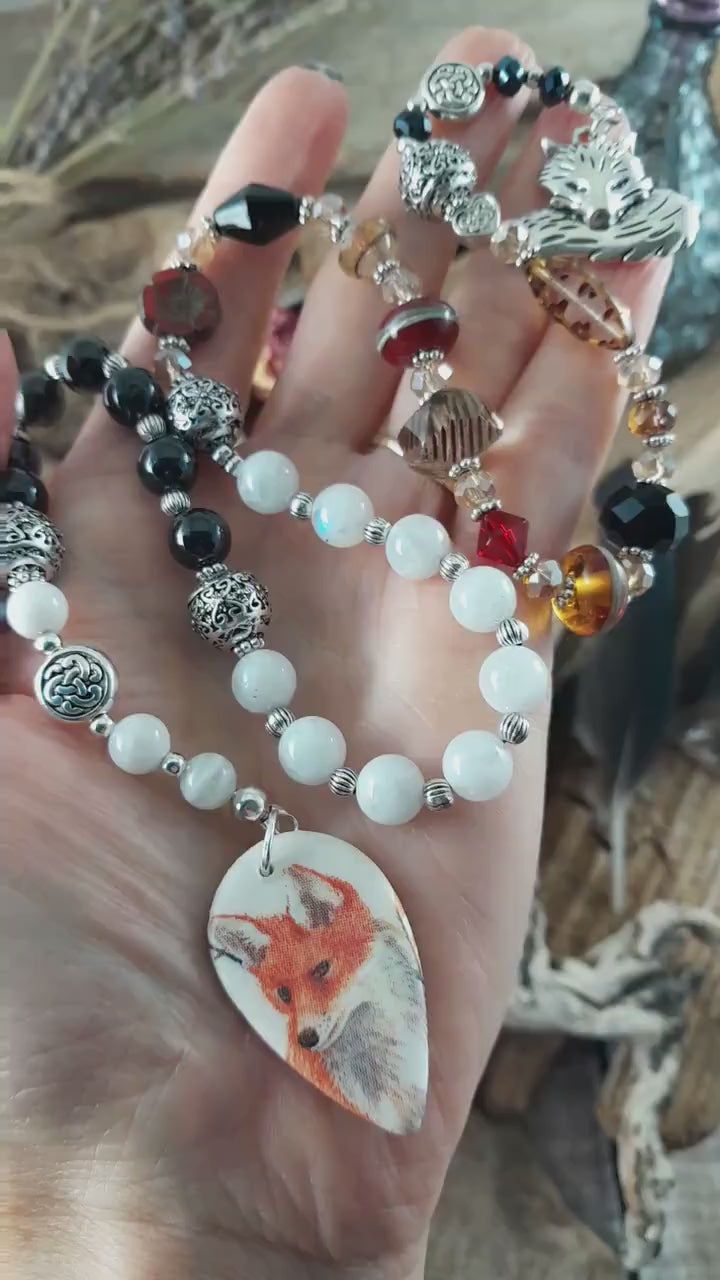 Totem Fox Prayer Beads