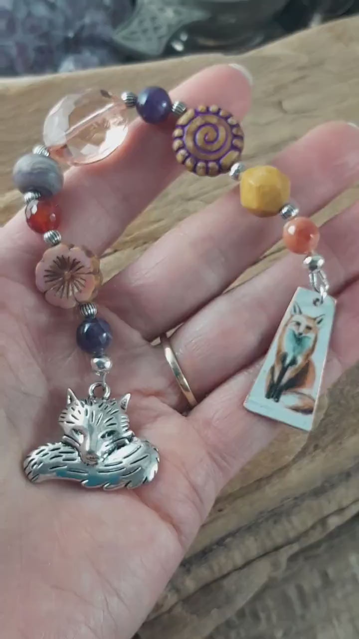 Fox Vixen Pocket Meditation Beads