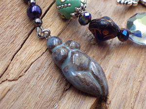Goddess Badb Pagan Prayer Beads