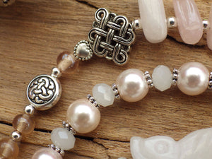 Owl Goddess Minerva / Athena Prayer Beads