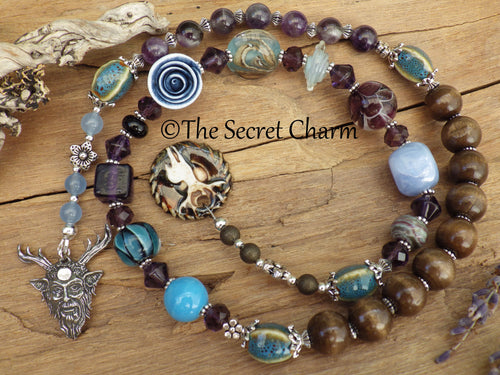 Cernunnos Pagan Prayer Beads