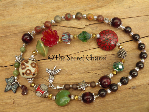 Yule Winter Solstice Pagan Prayer Beads