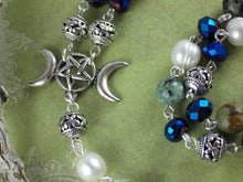 Moon Phase Wiccan Rosary Necklace