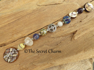 Goddess Of The Hunt Pagan Prayer Beads OOAK