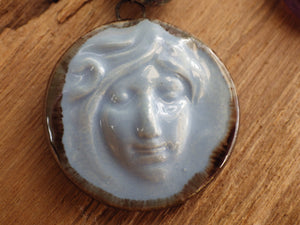 Moon Goddess Selene Pocket Pagan Prayer Beads