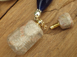 Sea Witch Sapphire Pocket Prayer Beads