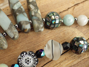 Norse Goddess Freya Sterling Silver Prayer Beads OOAK