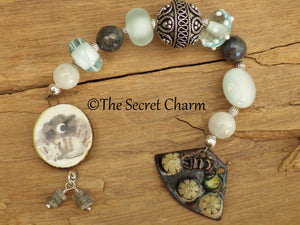 Arctic Fox Pocket Prayer Beads