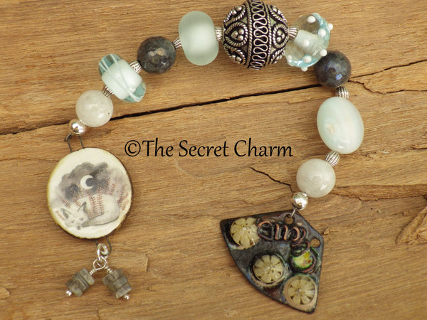Arctic Fox Pocket Prayer Beads