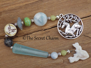 Ancestor Stag Pocket Mala Prayer Beads