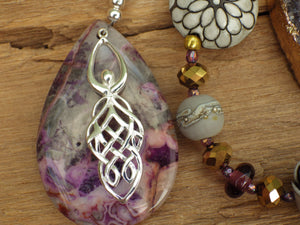 Goddess Aphrodite Sterling Silver Prayer Beads OOAK
