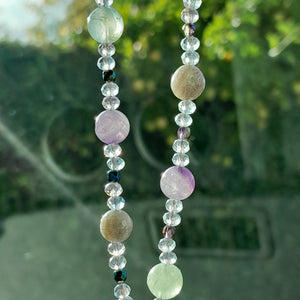 Goddess Airmed Car Rear View Mirror Charm Amulet