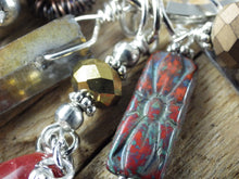 Goddess Cerridwen Keyring, Jasper & Quartz Bag Charm