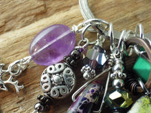 Elen Of The Ways Gemstone Bag Charm, Keychain Keyring