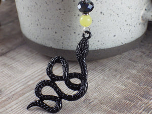 Gothic Snake & Gemstones Loose Tea Infuser