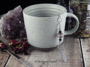 Goddess Rhiannon Tea Ball With Gemstones