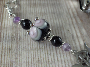 Goddess Rhiannon Tea Ball With Gemstones