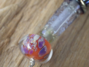 Owl Goddess Minerva Athena, Sterling Silver Pagan Prayer Beads OOAK