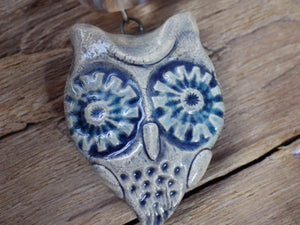 Owl Goddess Minerva Athena, Sterling Silver Pagan Prayer Beads